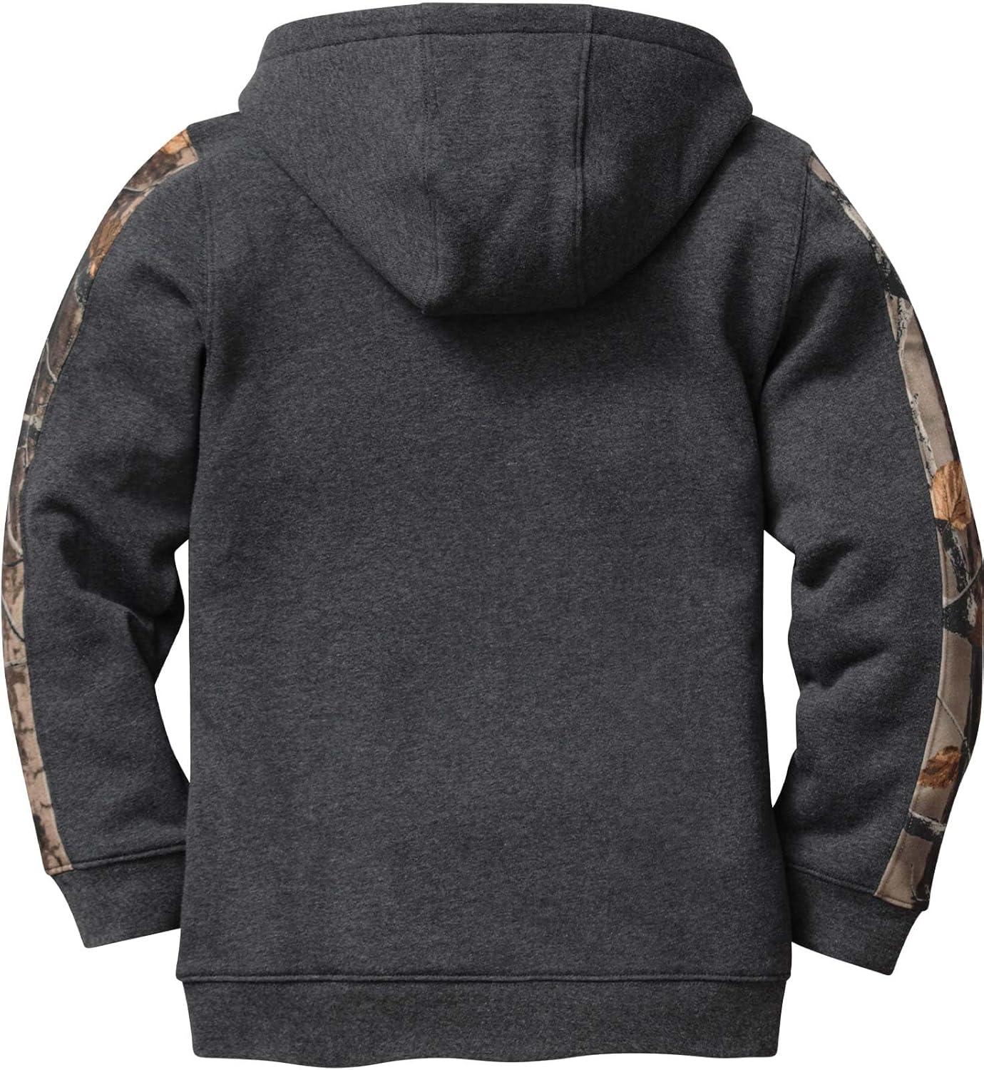 imageLegendary Whitetails Kids Pullover Hoodie Camo Sweatshirt Comfy VNeck DesignCharcoal Heather