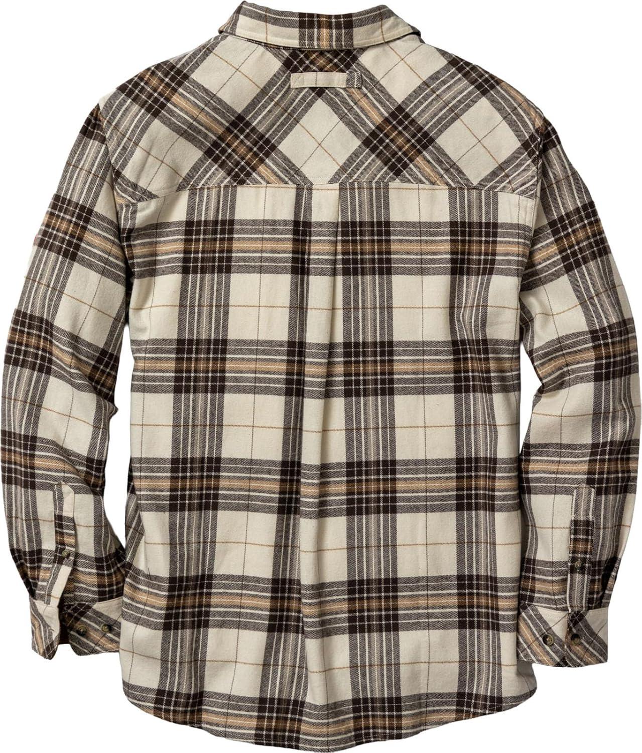 imageLegendary Whitetails Mens Flannel Shirt Long Sleeve Button Down 100 CottonHorned Buck Plaid