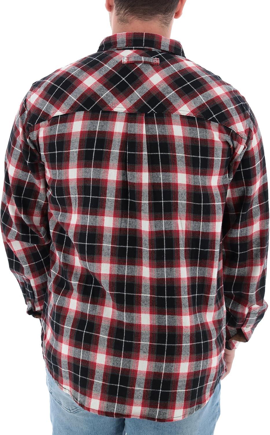 imageLegendary Whitetails Mens Flannel Shirt Long Sleeve Button Down 100 CottonSackett Plaid