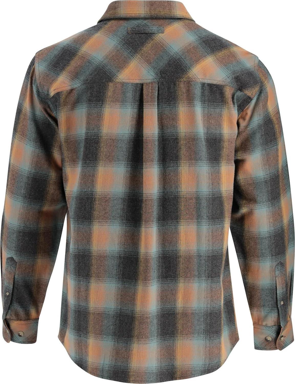 imageLegendary Whitetails Mens Flannel Shirt Long Sleeve Button Down 100 CottonSky Plaid