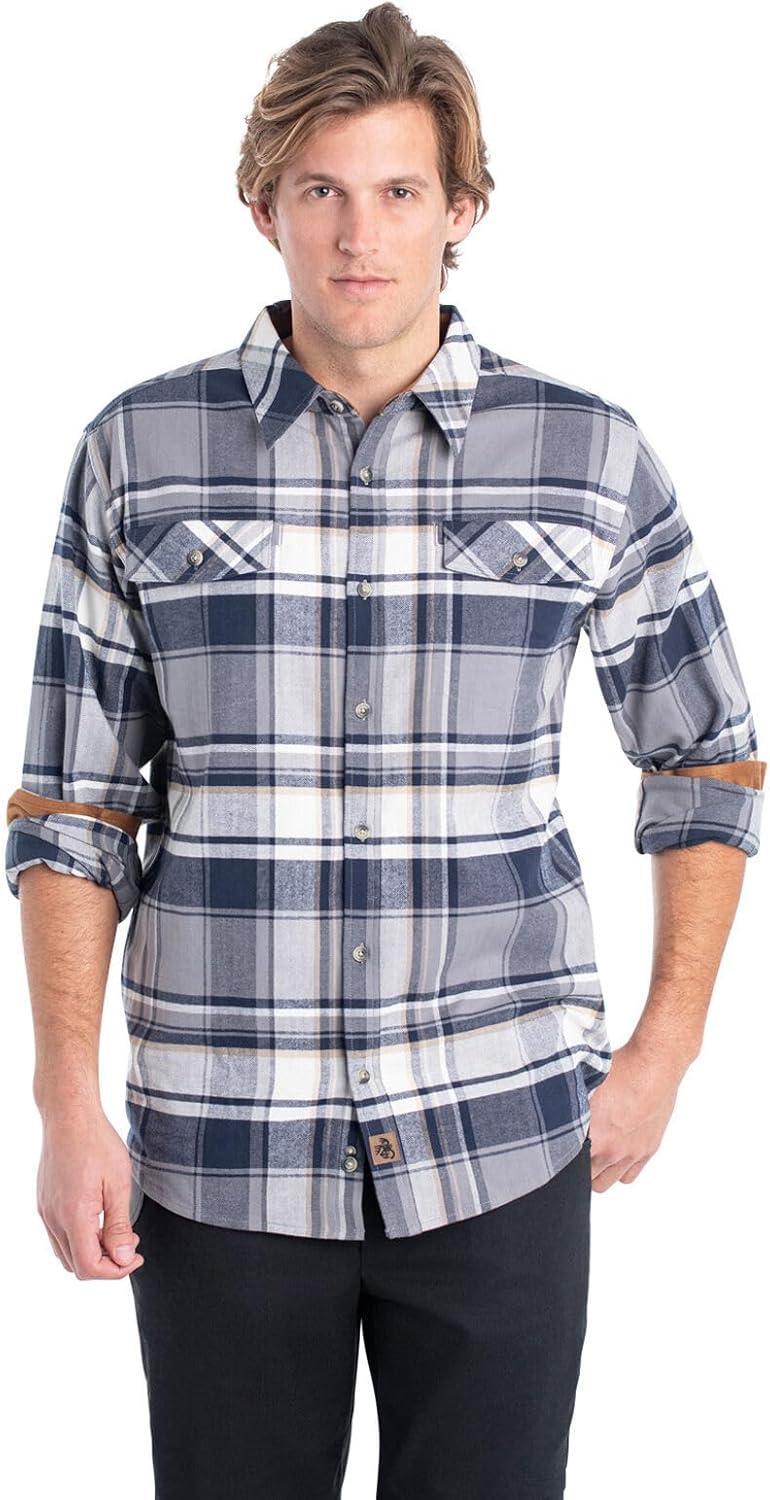 imageLegendary Whitetails Mens Flannel Shirt Long Sleeve Button Down Relaxed FitHorizon Trapper Plaid
