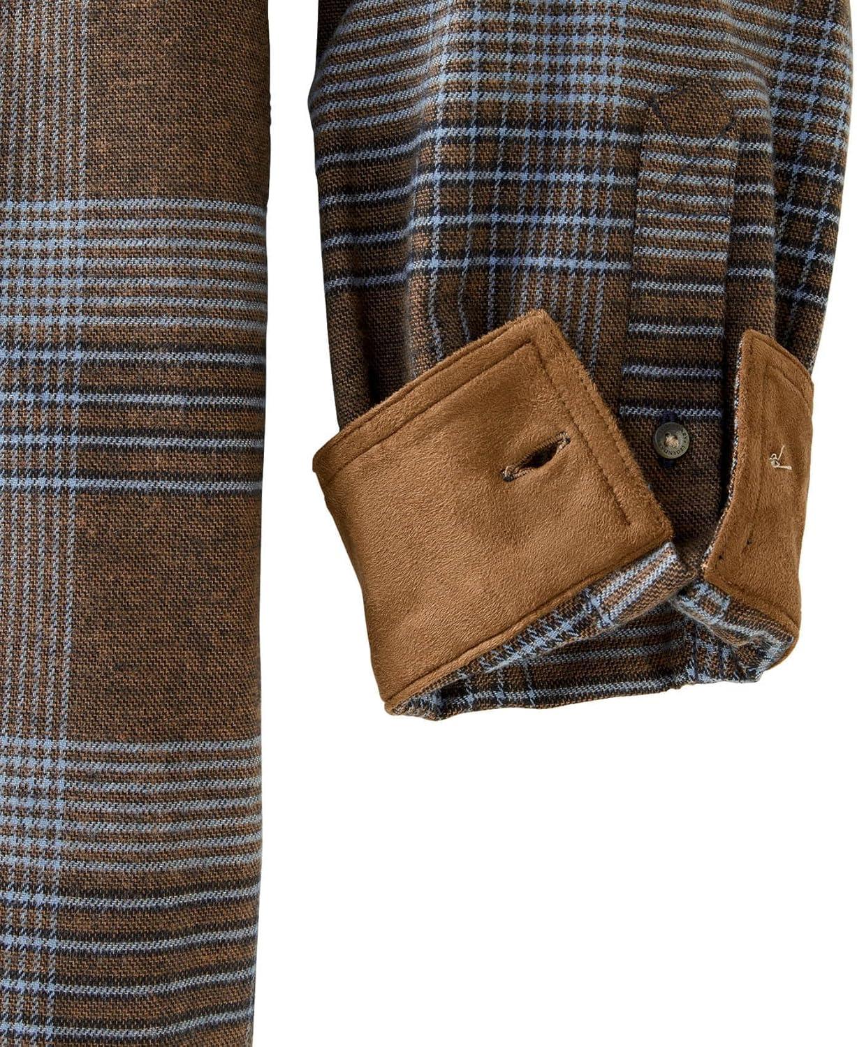 imageLegendary Whitetails Mens Flannel Shirt Long Sleeve Button Down Relaxed FitReal Chocolate Melange