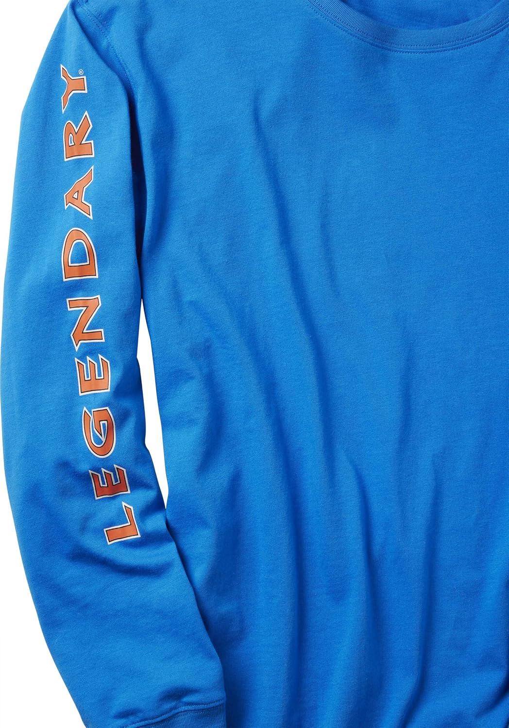 imageLegendary Whitetails Mens Long Sleeve TShirt Graphic Tee Preshrunk 100 Heavyweight CottonLiberty