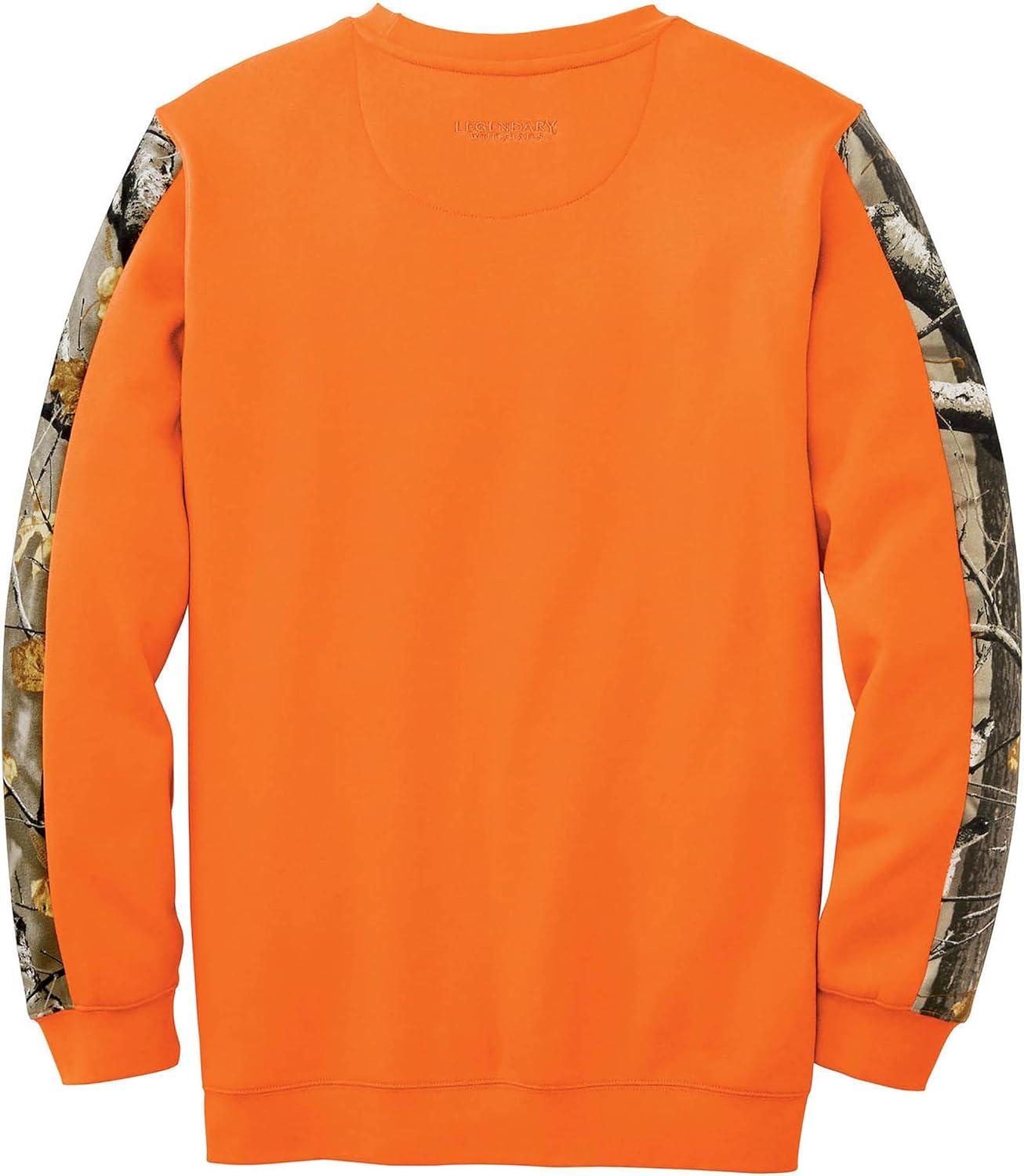 imageLegendary Whitetails Mens Outfitter Crew Fleece SweatshirtInferno