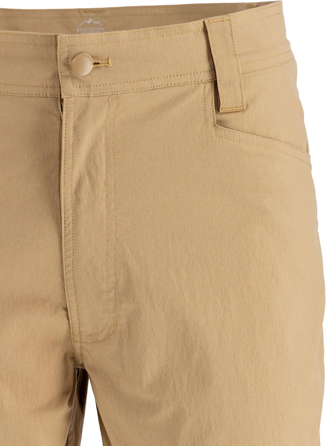 imageLegendary Whitetails Mens Quick Dry UPF 50 Flat Front Stretch Casual Hiking ShortsElmwood