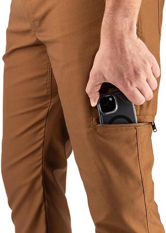 imageLegendary Whitetails Mens Stretch Woven Canvas Straight Leg PantChestnut