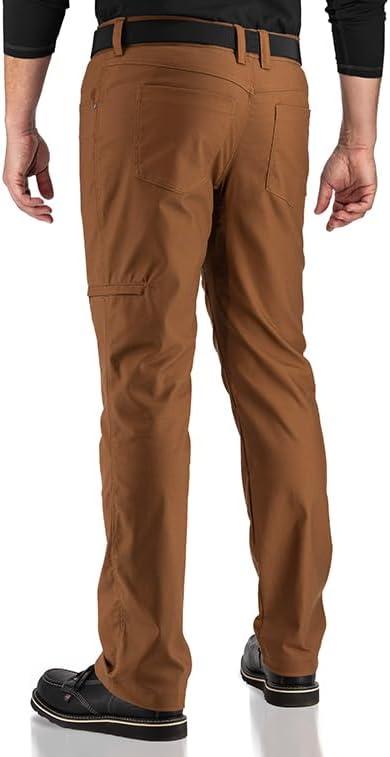imageLegendary Whitetails Mens Stretch Woven Canvas Straight Leg PantChestnut