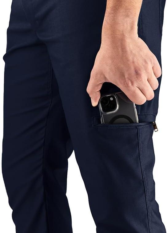 imageLegendary Whitetails Mens Stretch Woven Canvas Straight Leg PantSky Captain