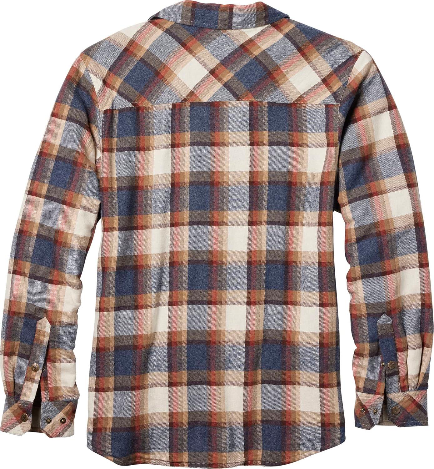 imageLegendary Whitetails Mens Thermal Lined Shirt Jacket Plaid Flannel Polyfill InsulatedWrangler Plaid