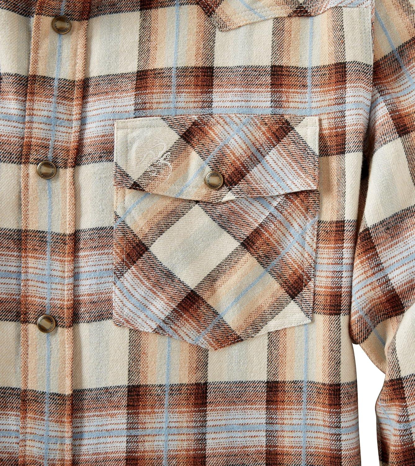 imageLegendary Whitetails Mens Western Flannel Shirt Button Up Brushed CottonDesperado Plaid
