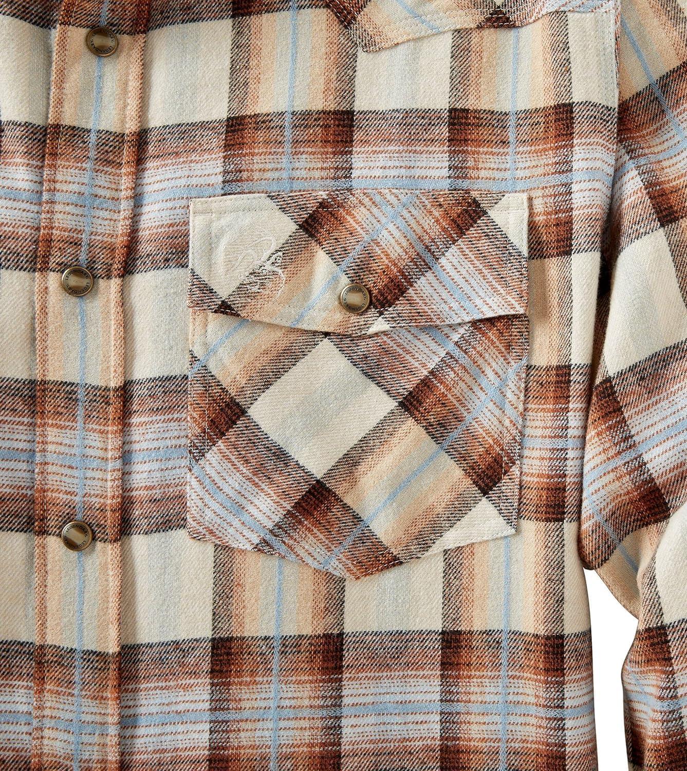 imageLegendary Whitetails Mens Western Flannel Shirt Button Up Brushed CottonDesperado Plaid