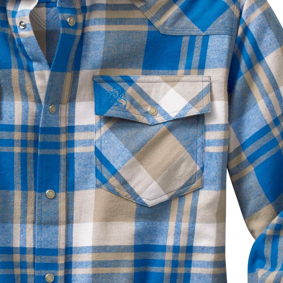 imageLegendary Whitetails Mens Western Flannel Shirt Button Up Brushed CottonLiberty Range Plaid