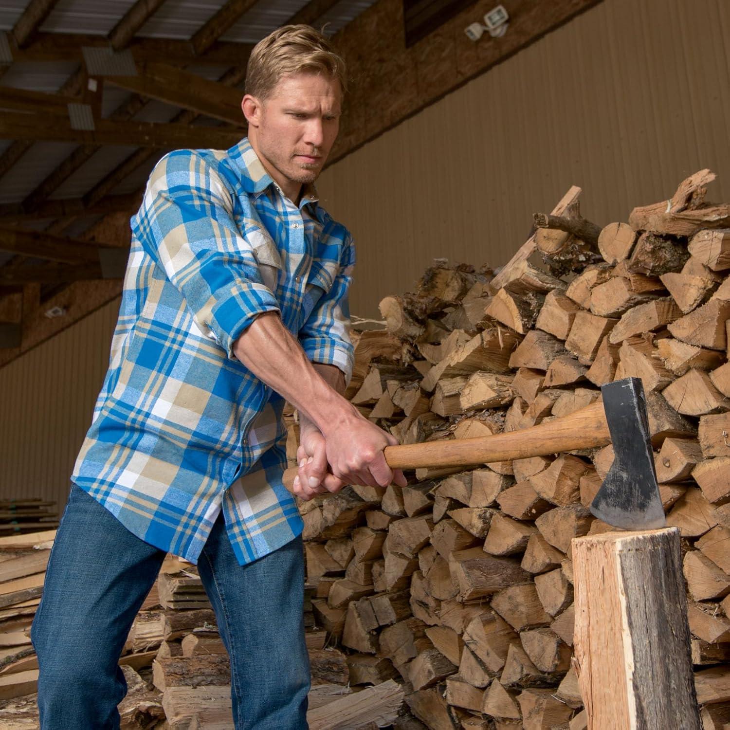 imageLegendary Whitetails Mens Western Flannel Shirt Button Up Brushed CottonLiberty Range Plaid