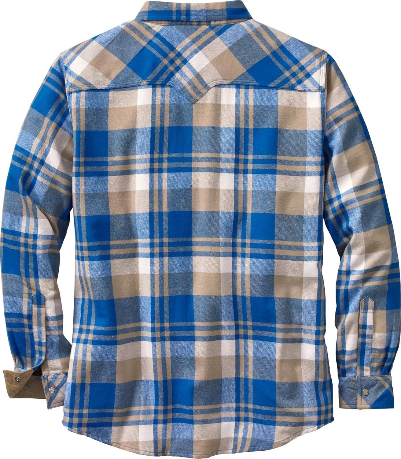 imageLegendary Whitetails Mens Western Flannel Shirt Button Up Brushed CottonLiberty Range Plaid