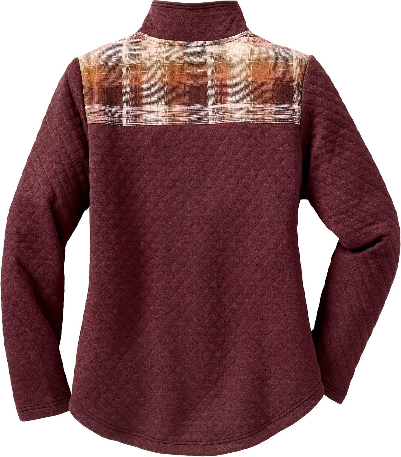 imageLegendary Whitetails Womens Cedar Cabin Quilted Tunic TopPumpkin Spice