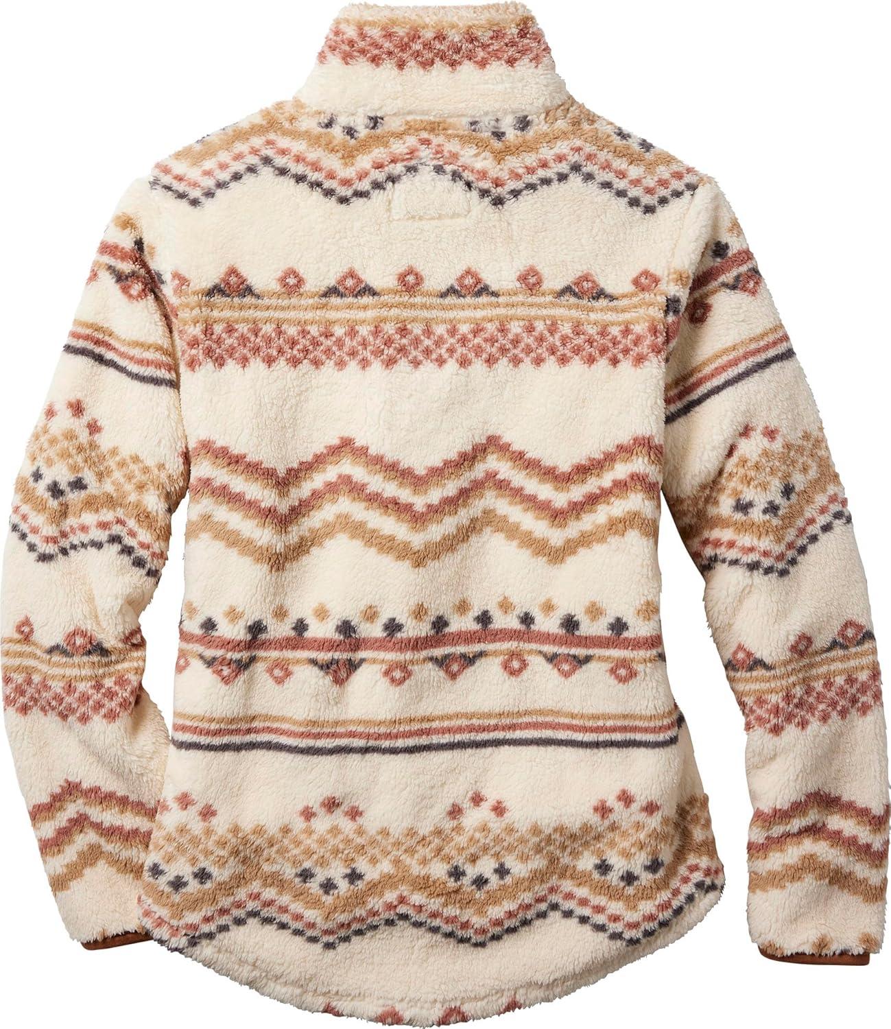 imageLegendary Whitetails Womens Fuzzy Hide Fleece Pullover 14 ZipCountry Comfort