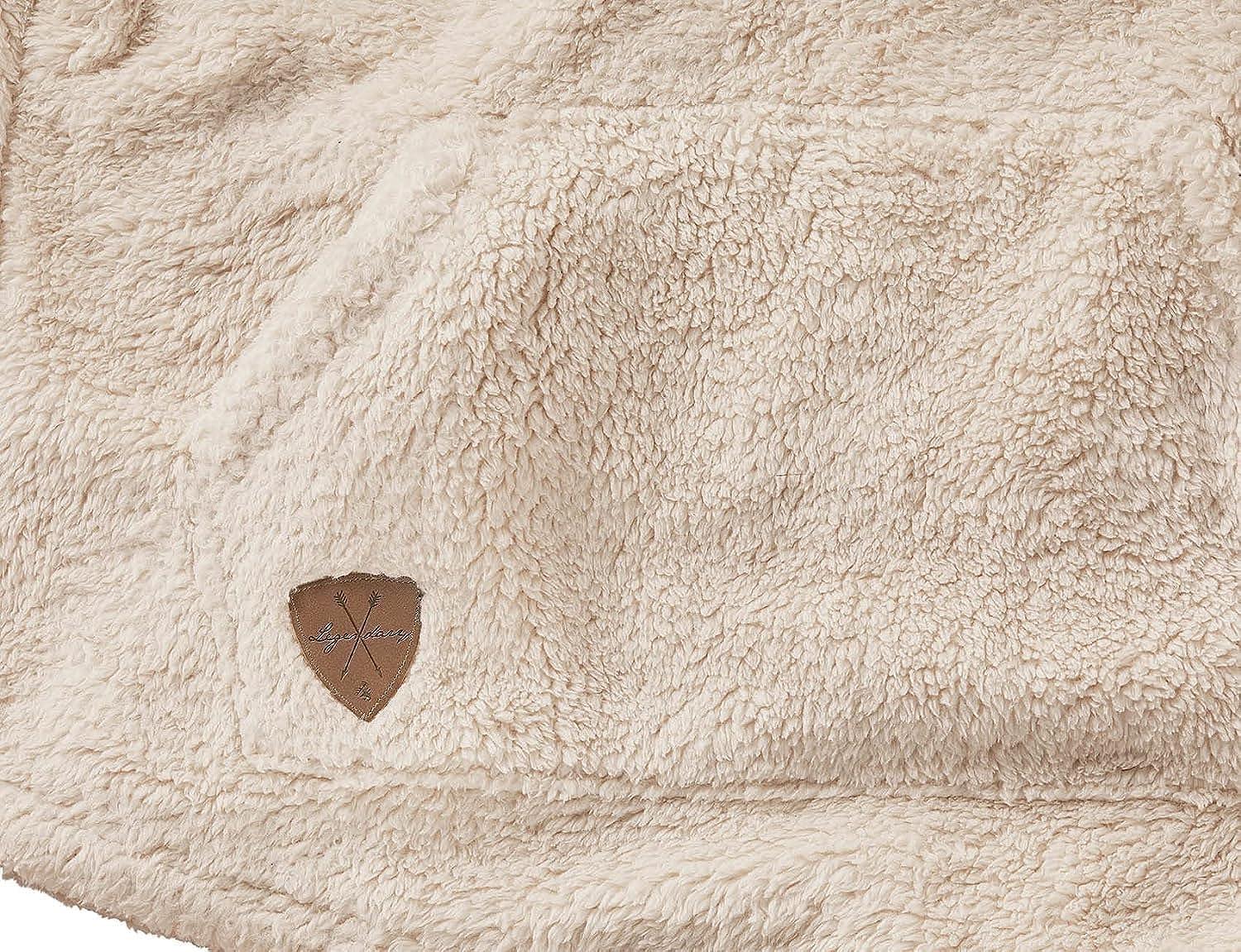 imageLegendary Whitetails Womens Fuzzy Hide Fleece Pullover 14 ZipWinter Heather