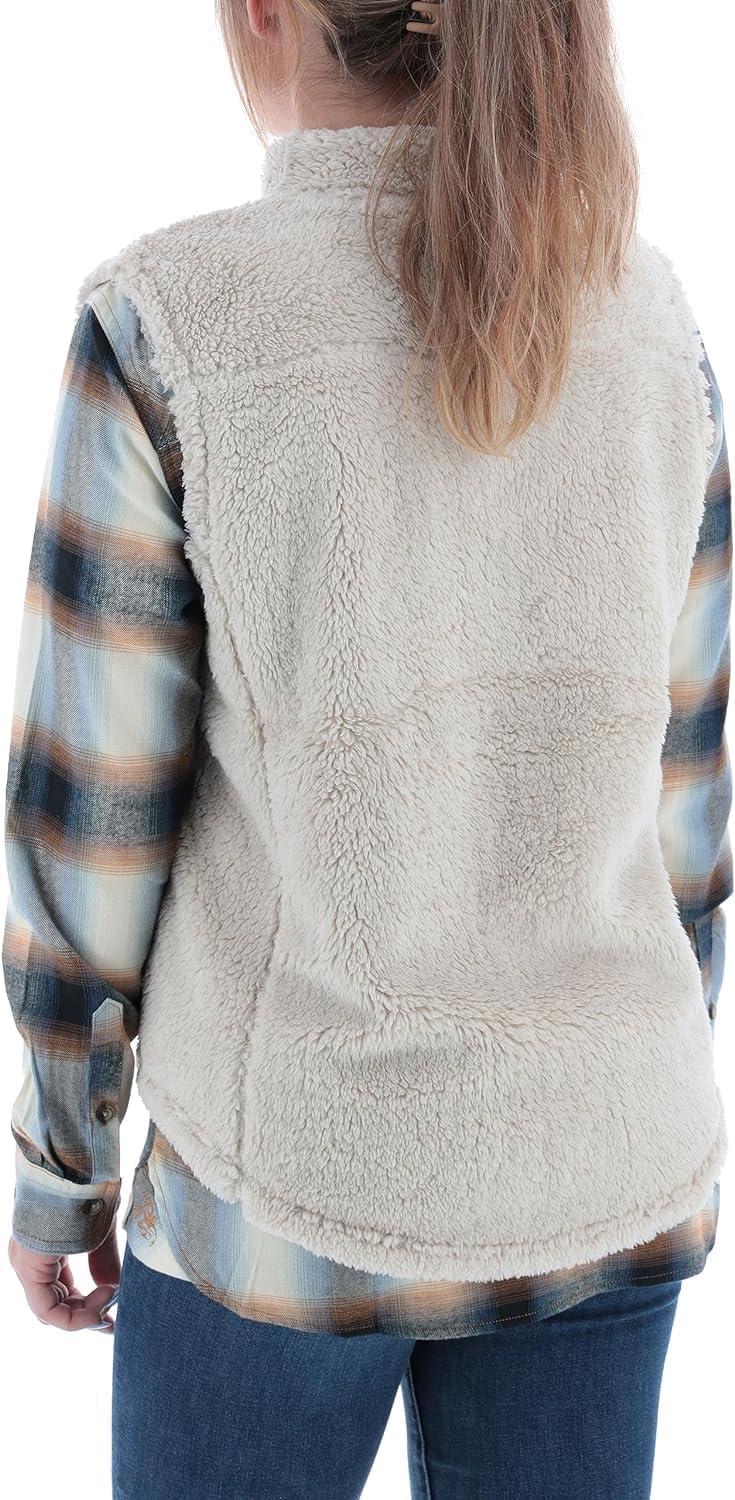 imageLegendary Whitetails Womens Fuzzy Hide Fleece VestCream