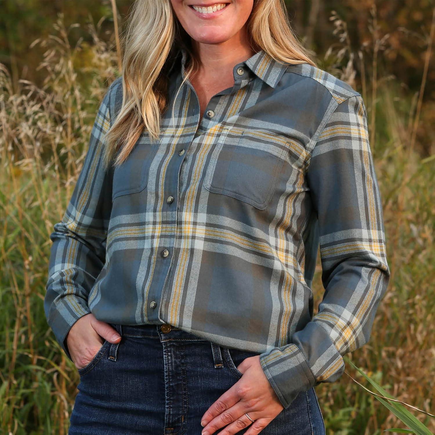 imageLegendary Whitetails Womens Legendary Comfort Fit Flannel ShirtMorning Fog Plaid