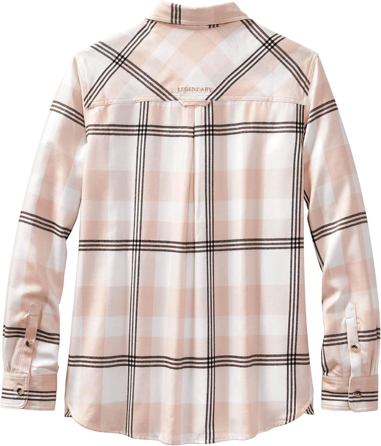 imageLegendary Whitetails Womens Legendary Comfort Fit Flannel ShirtSilver Peony Plaid