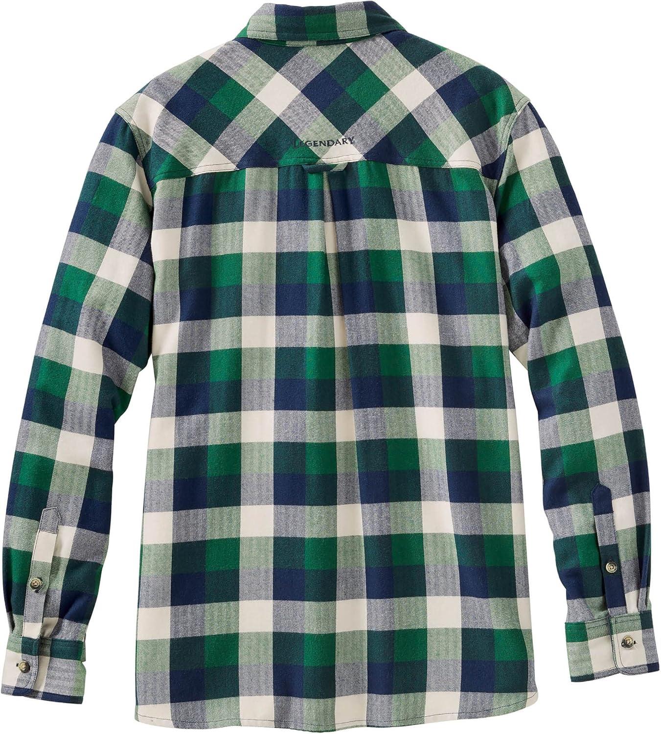 imageLegendary Whitetails Womens Legendary Comfort Fit Flannel ShirtWintergreen Buffalo Check
