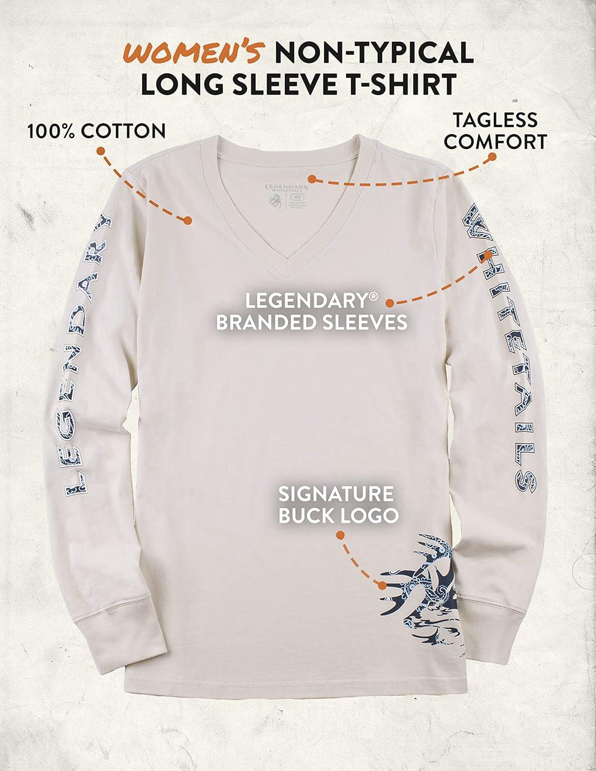 imageLegendary Whitetails Womens NonTypical Long Sleeve TShirtPaisley