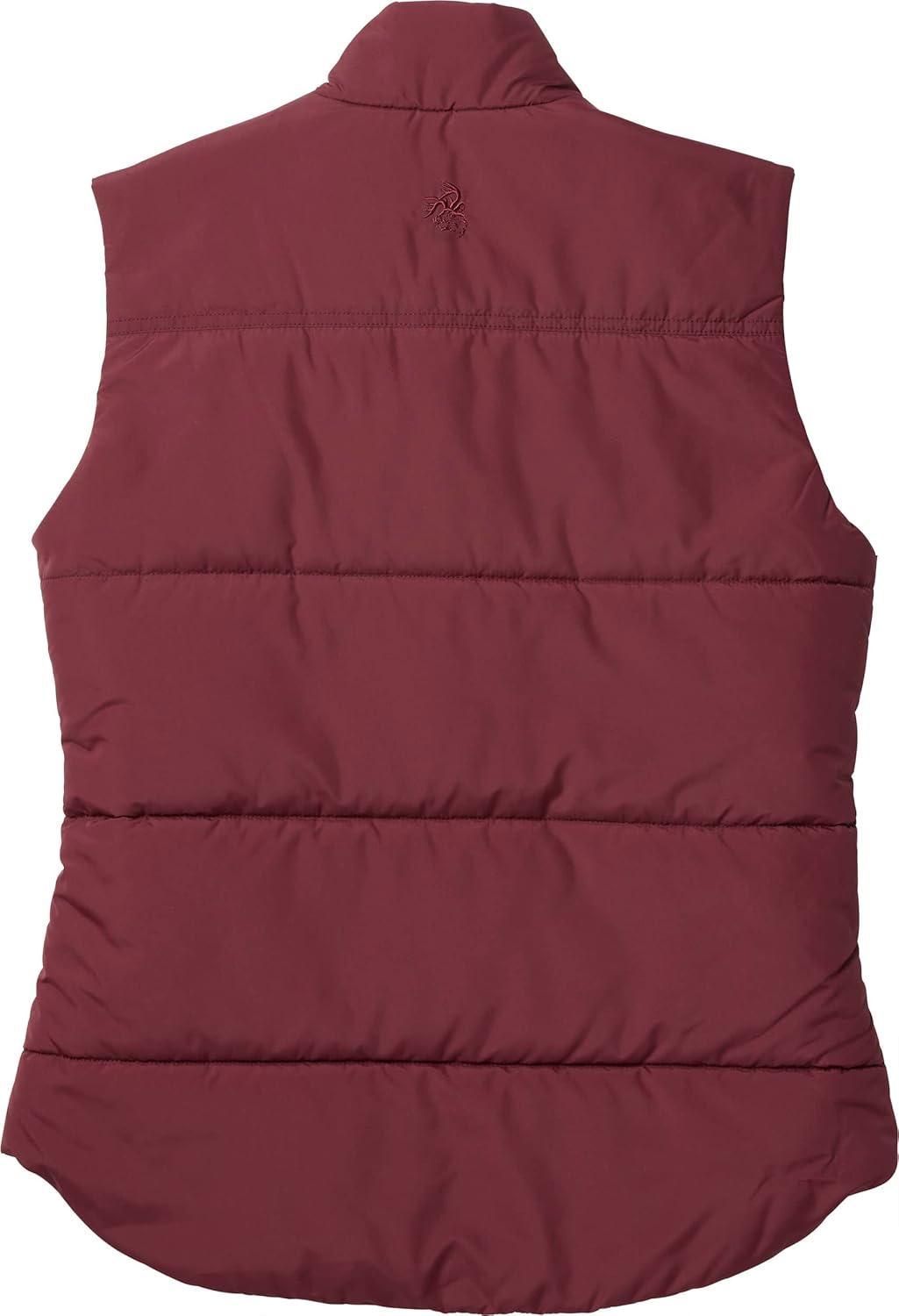 imageLegendary Whitetails Womens Quilted Toggle Puffer VestRusty Maroon