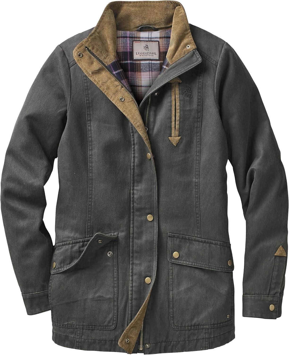 imageLegendary Whitetails Womens Shirt Jacket Long Sleeve Flannel LinedTarmac