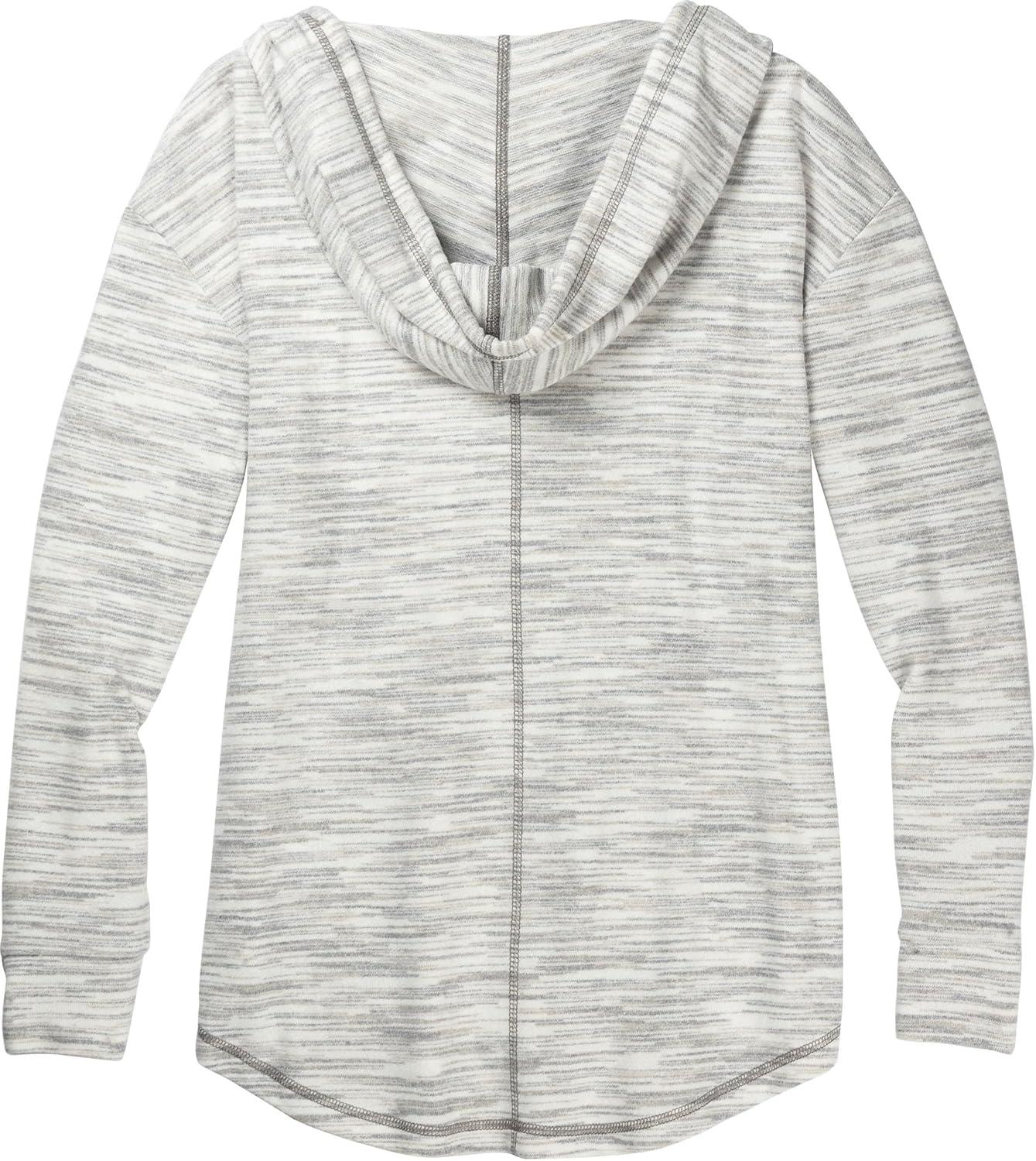 imageLegendary Whitetails Womens Space Dye Knit VNeck Pullover Hoodie TopGrey Space Dye