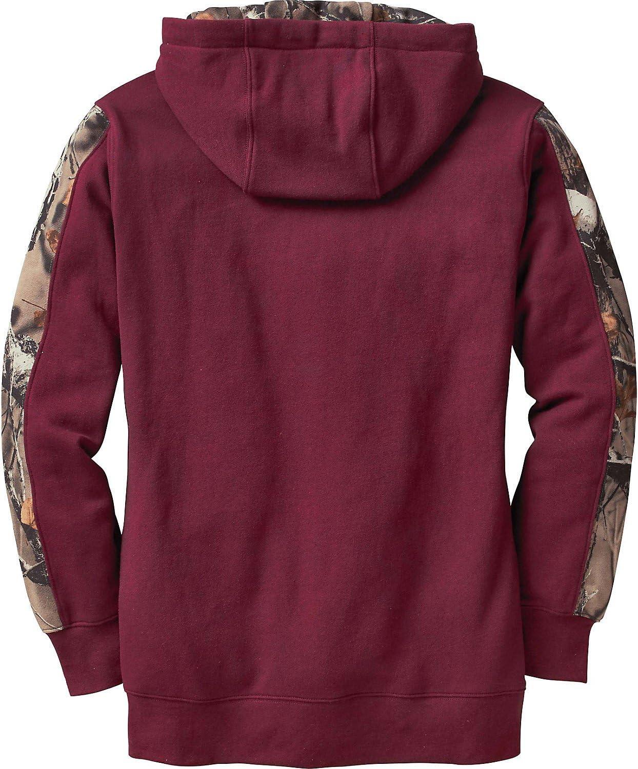 imageLegendary Whitetails womens Camo Outfitter HoodieRusty Maroon
