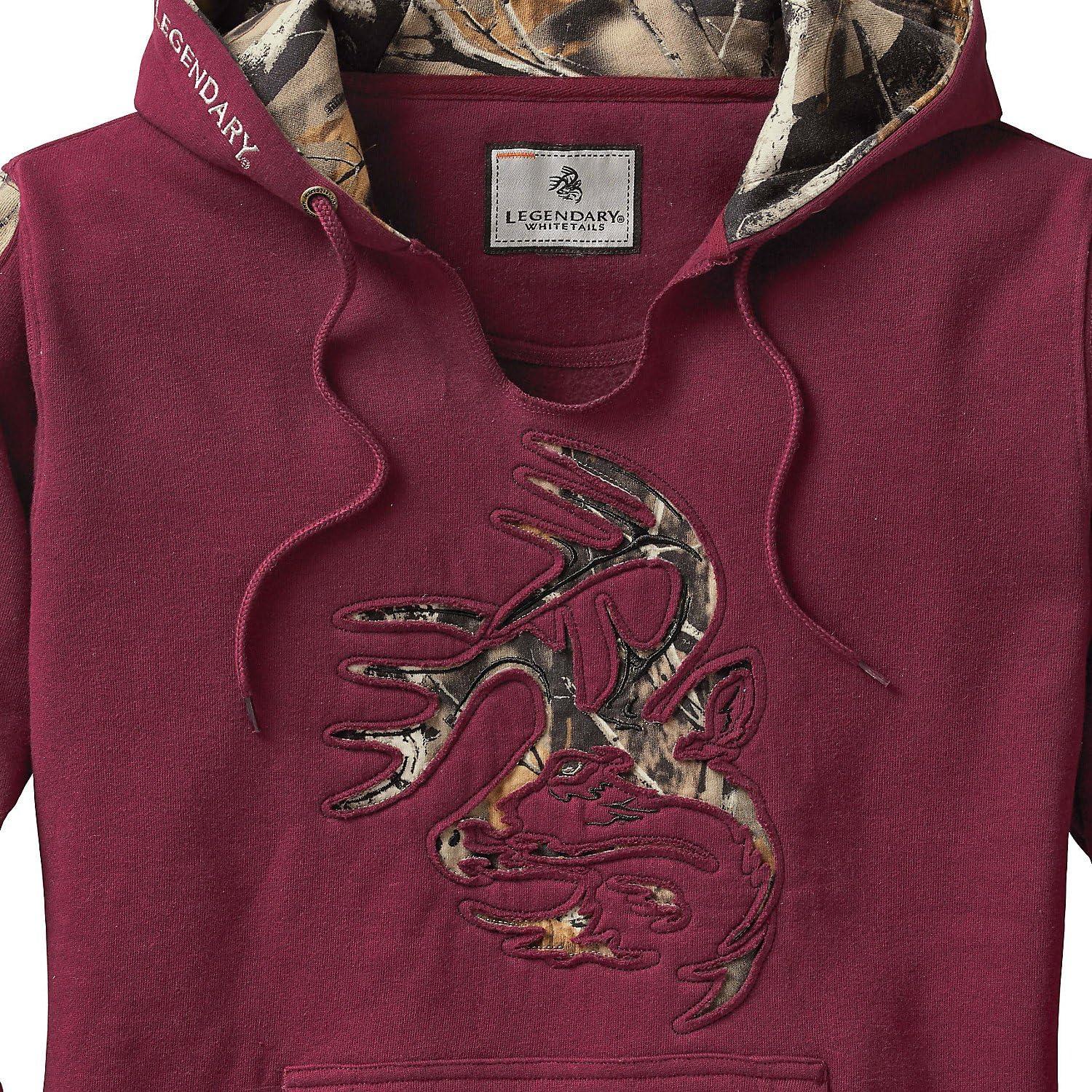 imageLegendary Whitetails womens Camo Outfitter HoodieRusty Maroon