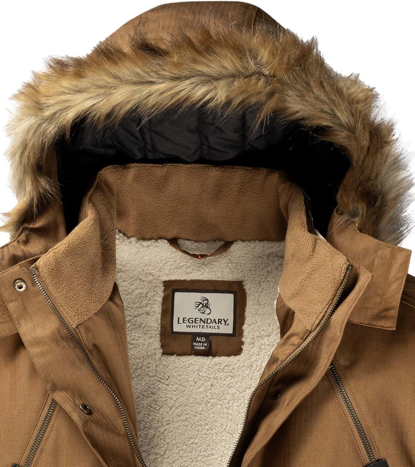 imageLegendary Whitetails womens Water Resistant Anchorage Parka Winter Coat With Removable HoodBarley