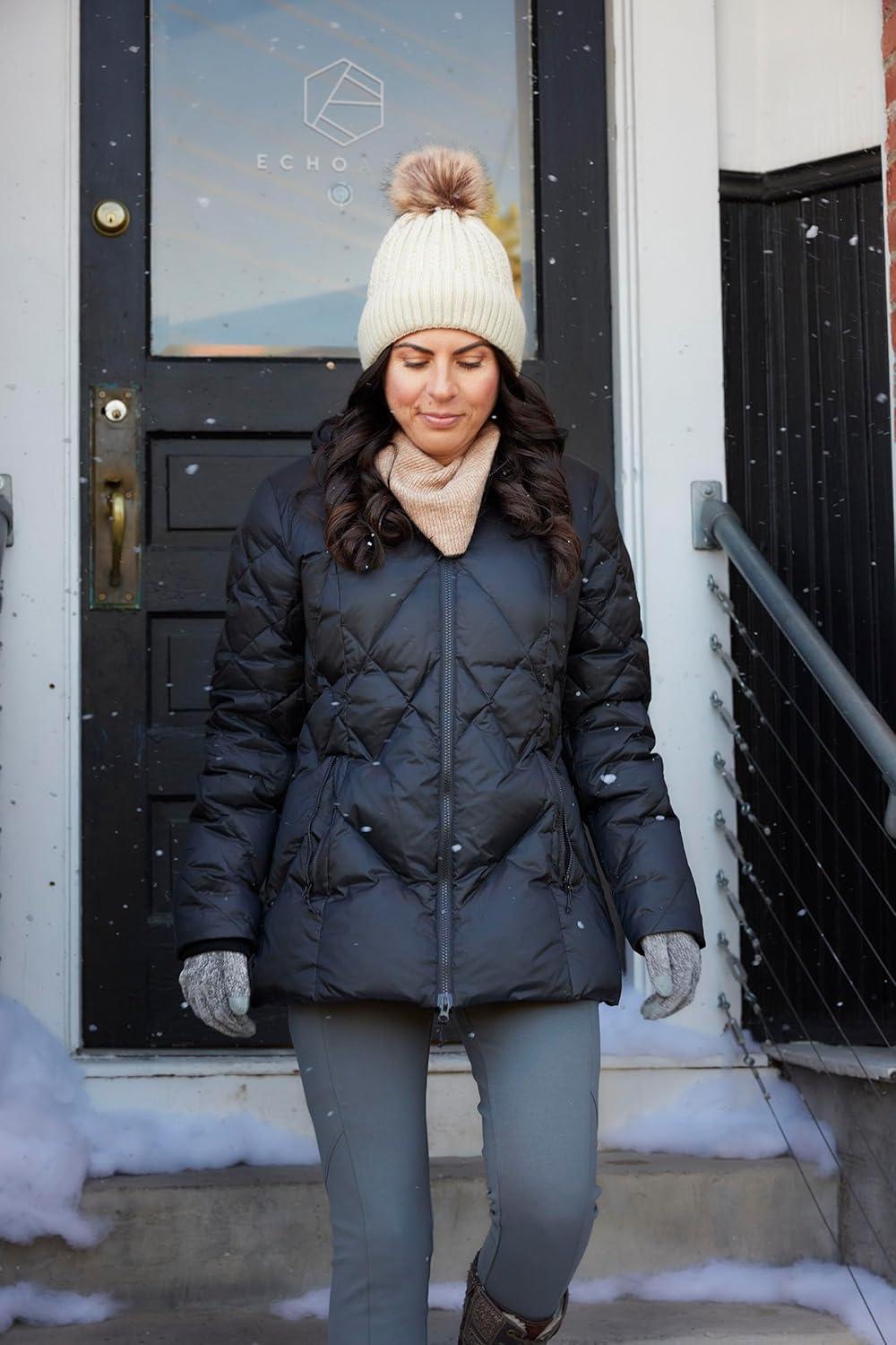 imageLegendary Whitetails womens Womens Alpine Down Hooded Coat for Women Puffy Parka Winter JacketOnyx