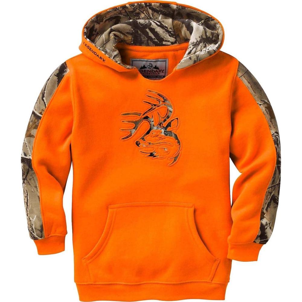 imageLegendary Whitetails Kids Pullover Hoodie Camo Sweatshirt Comfy VNeck DesignInferno