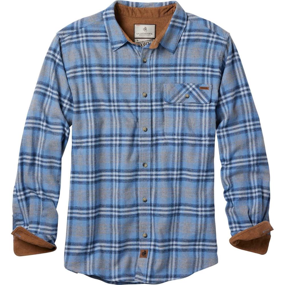 imageLegendary Whitetails Mens Flannel Shirt Long Sleeve Button Down 100 CottonMayberry Plaid