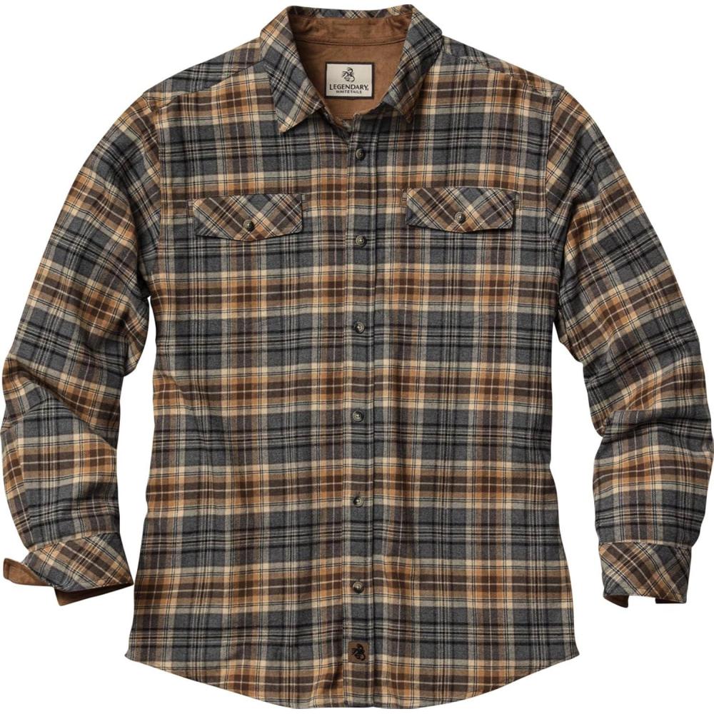 imageLegendary Whitetails Mens Flannel Shirt Long Sleeve Button Down Relaxed FitHuntmaster Plaid