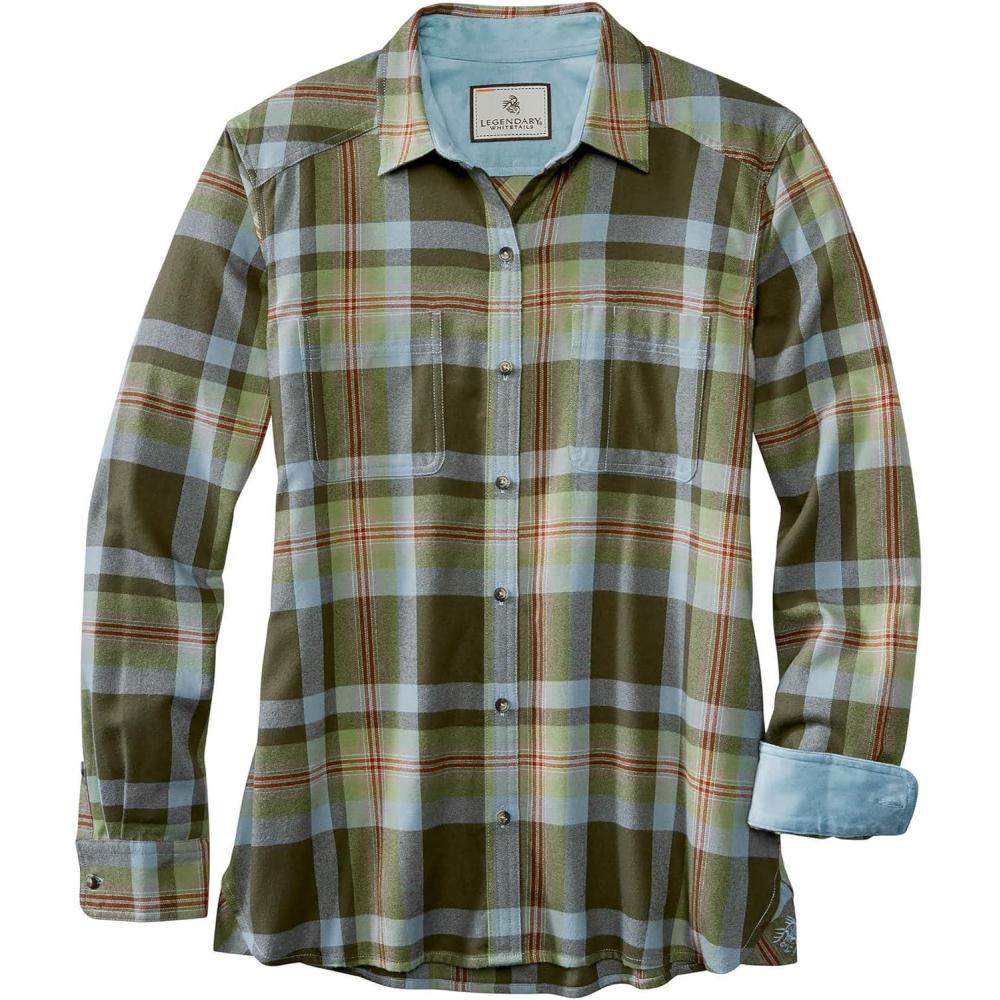 imageLegendary Whitetails Womens Legendary Comfort Fit Flannel ShirtMountain View Plaid