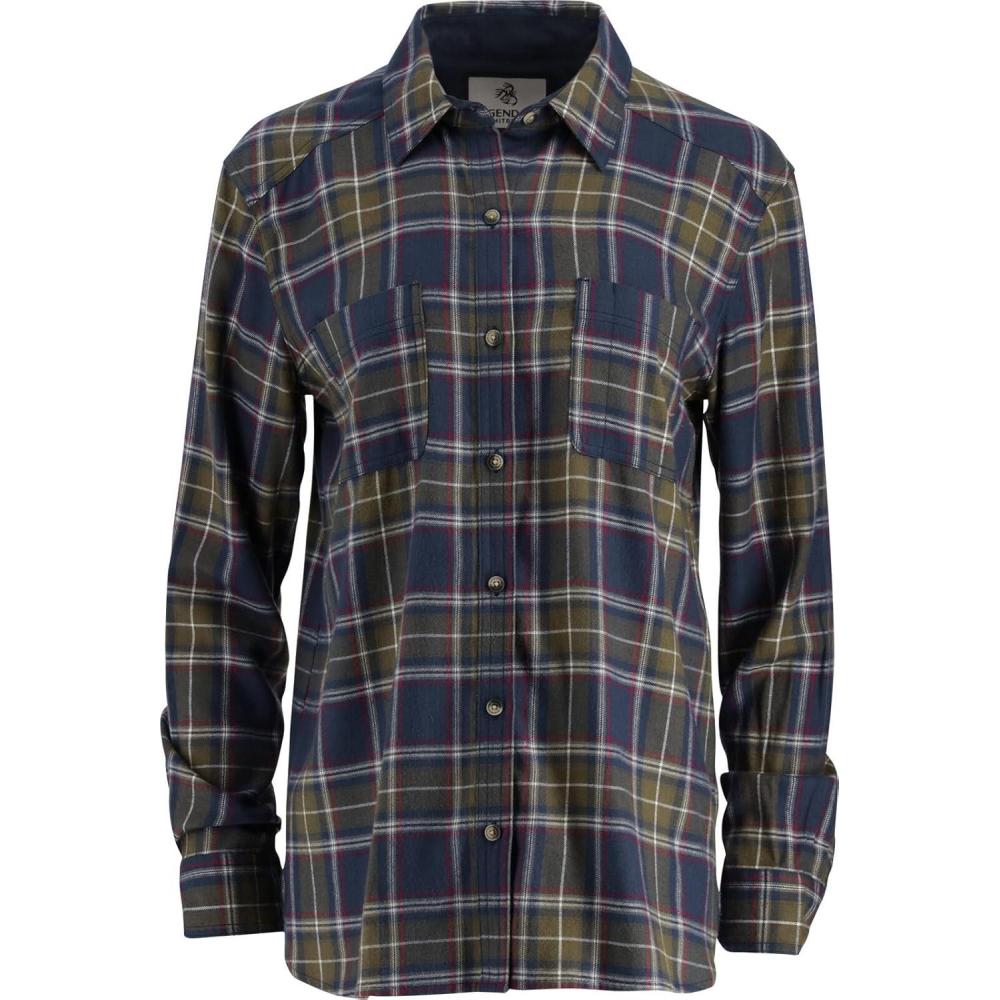 imageLegendary Whitetails Womens Legendary Comfort Fit Flannel ShirtVintage Cottage Plaid