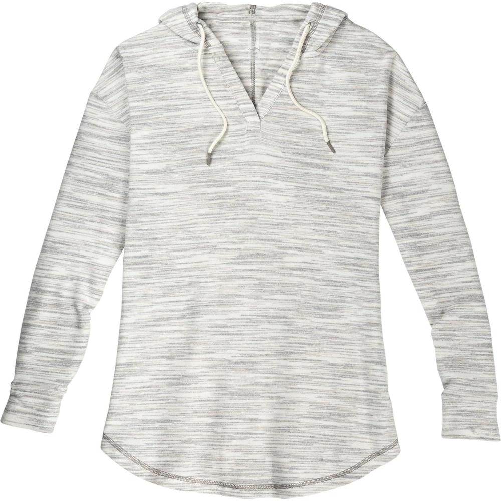 imageLegendary Whitetails Womens Space Dye Knit VNeck Pullover Hoodie TopGrey Space Dye