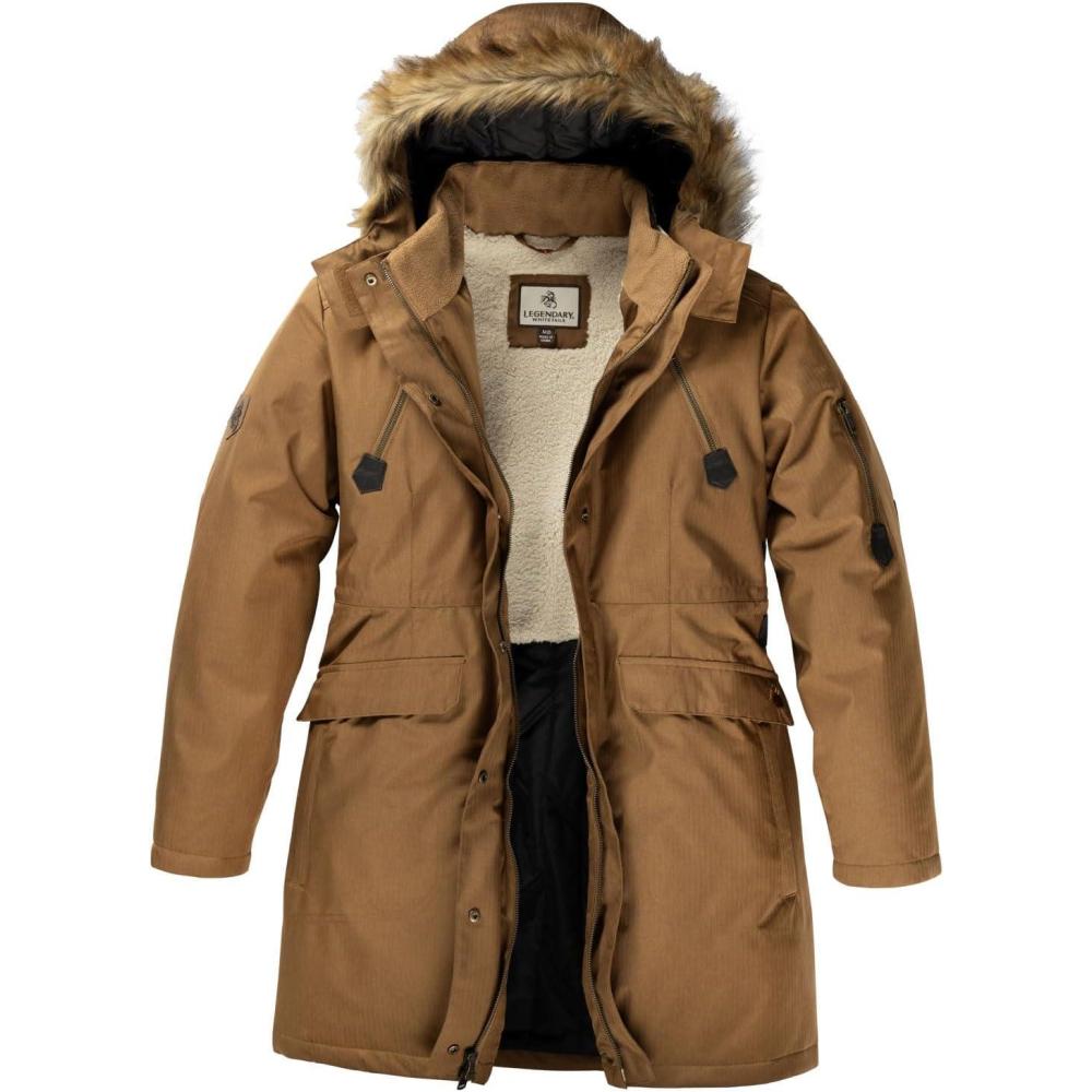imageLegendary Whitetails womens Water Resistant Anchorage Parka Winter Coat With Removable HoodBarley