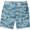 imageLegendary Whitetails Mens Eco Print 9 Inch Inseam BoardshortAegean Blue River