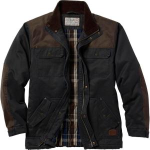 Legendary Whitetails Men’s Barn Chore Coat Vintage Work Jacket Waxed Cotton Water Resistant(Navy)