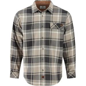Legendary Whitetails Men’s Flannel Shirt Long Sleeve Button Down 100% Cotton(Lone Mountain Plaid)