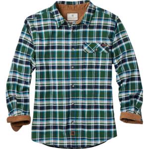 Legendary Whitetails Men’s Flannel Shirt Long Sleeve Button Down 100% Cotton(Pike Place Plaid)