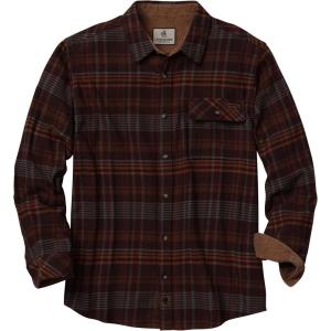 Legendary Whitetails Men’s Flannel Shirt Long Sleeve Button Down 100% Cotton(Rogue Buck Plaid)