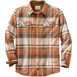 Legendary Whitetails Mens Flannel Shirt Long Sleeve Button Down Relaxed Fit(Dark Horizon Plaid)