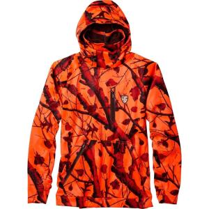 Legendary Whitetails Men’s Huntguard Bullfrog Technical Softshell Gaiter Hoodie(Big Game 360 Blaze Orange)