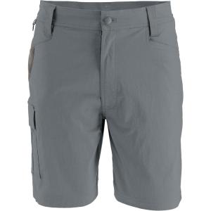 Legendary Whitetails Men’s Quick Dry UPF 50+ Flat Front Stretch Casual Hiking Shorts(Charcoal)