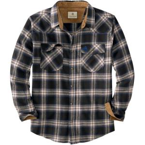 Legendary Whitetails Men’s Western Flannel Shirt Button Up Brushed Cotton(Outlaw Plaid)