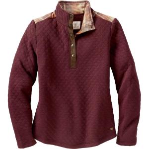 Legendary Whitetails Women’s Cedar Cabin Quilted Tunic Top(Pumpkin Spice)
